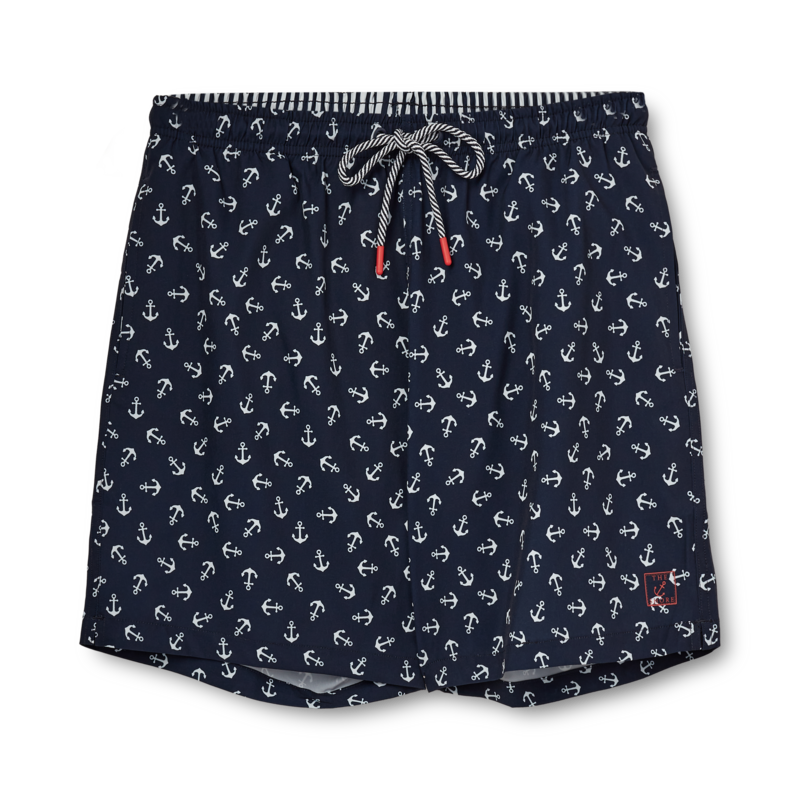 Rela Men's Swim Trunks Aop Copenhagen