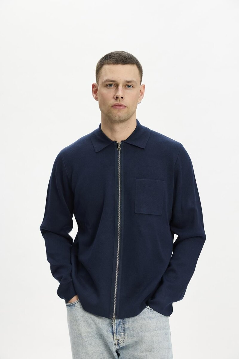 Rungsted Cardigan Herr Total Eclipse Kopenhaken