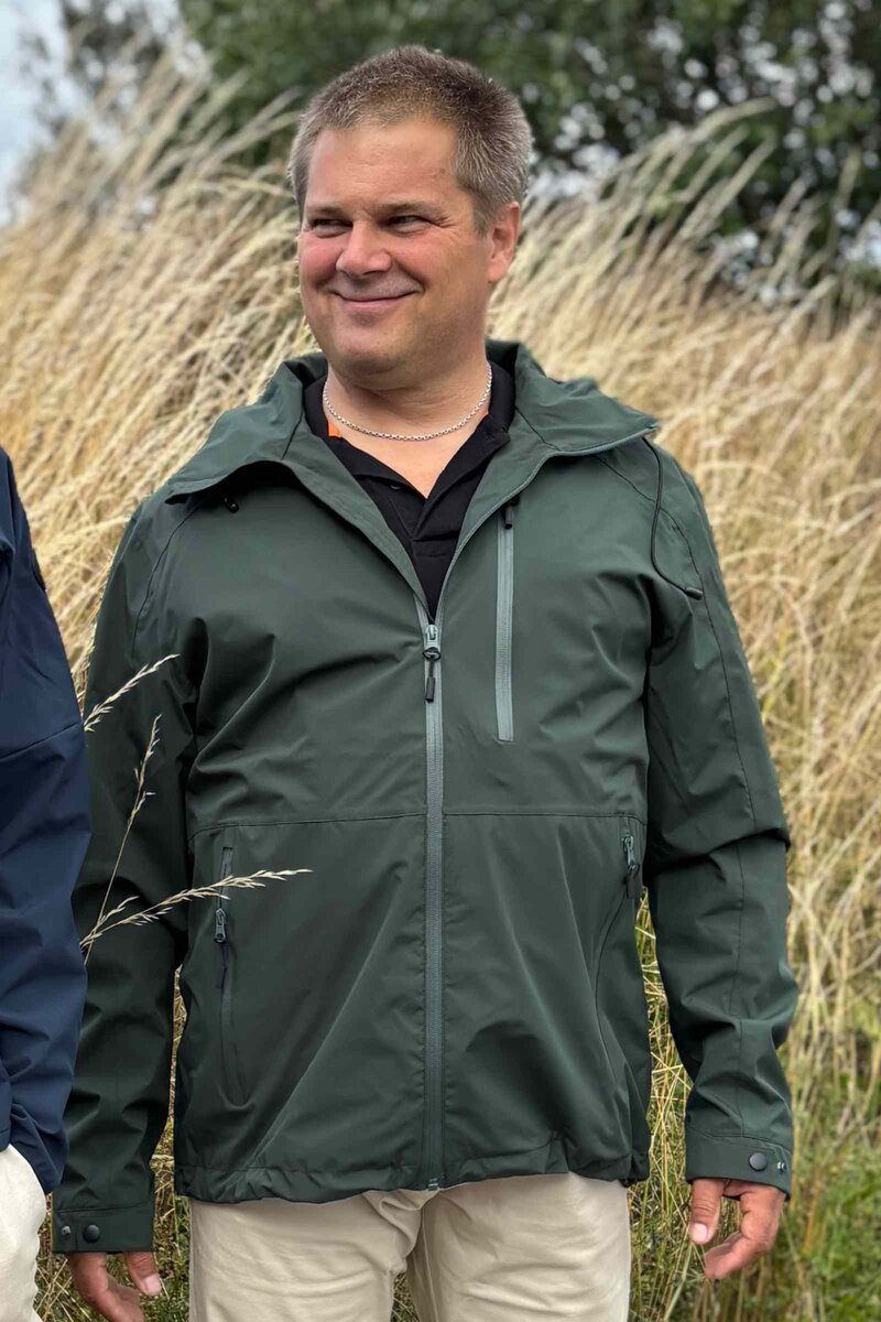 Sidon Shell Jacket Men Hunter Copenhagen