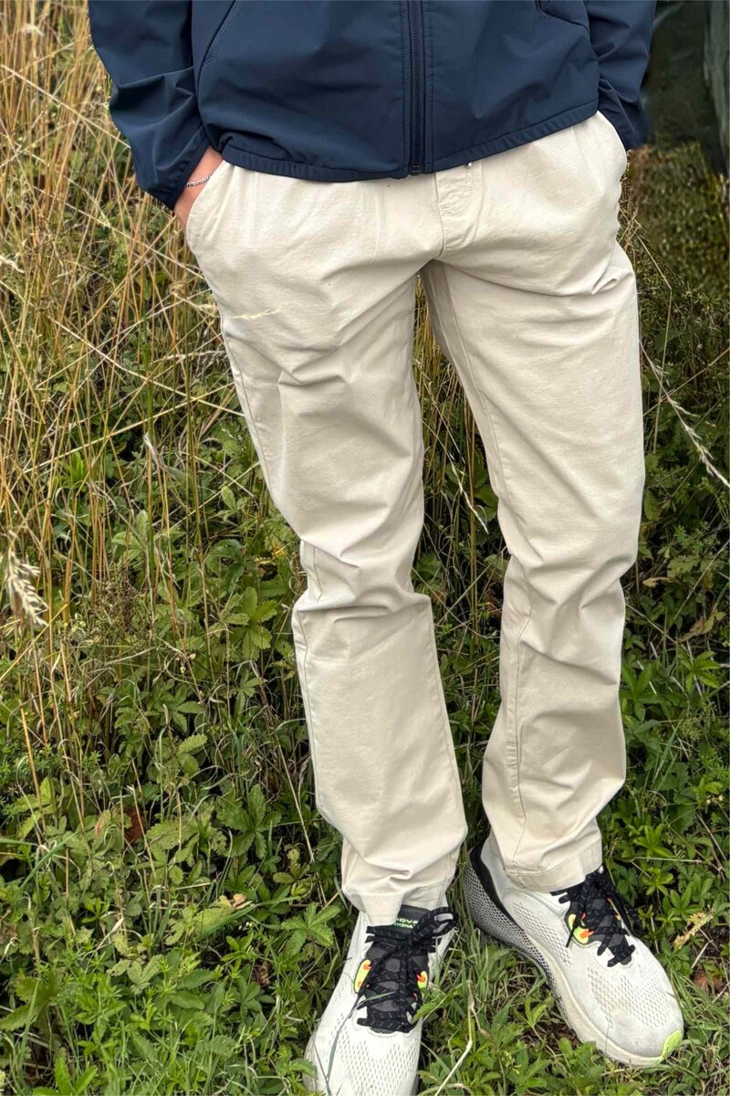 Turku Trousers Men Oat Kopenhaken