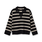 Wilma V-neck Sweater Women Meteorite Copenhagen