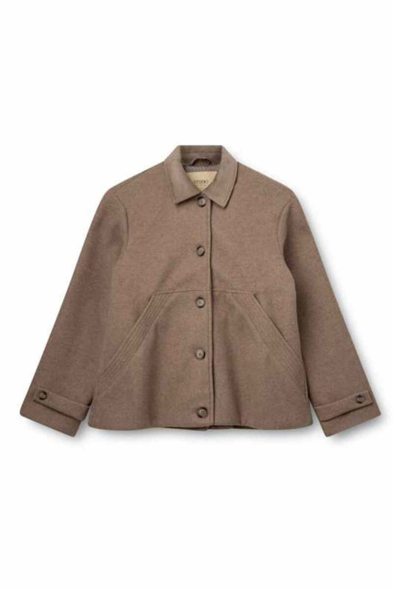 Wooli Studio Jacket Dam Morel Brown Kopenhaken