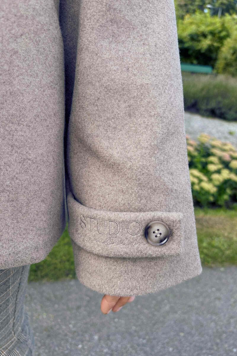 Wooli Studio Jacket Dam Morel Brown Kopenhaken