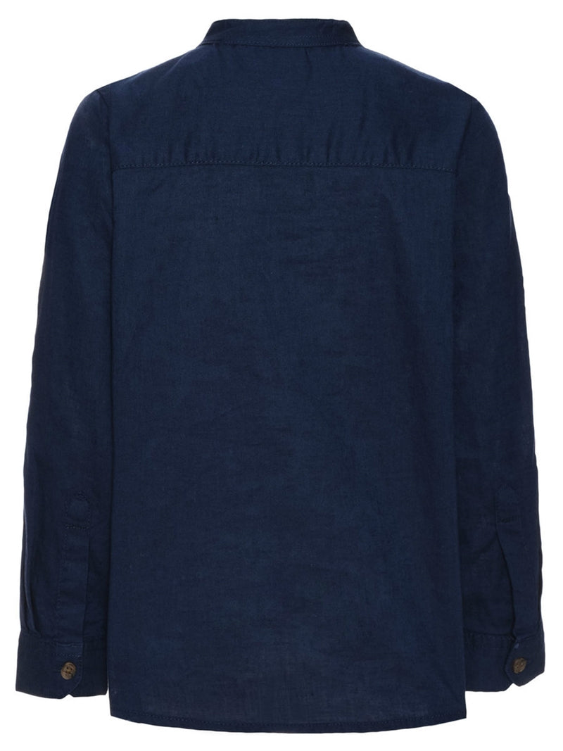 Krib Ls Skirt Mini Dress Blues Name it