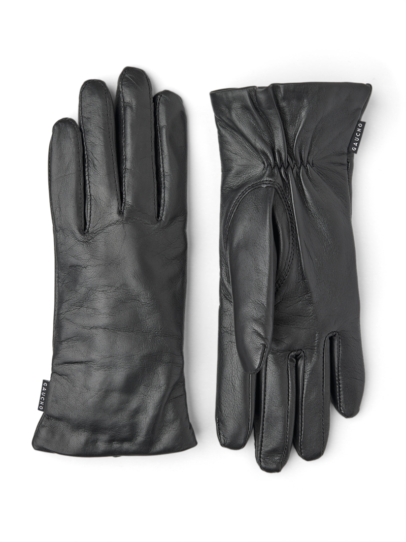 Kvist Leather Glove Black Viska Hestra