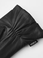 Kvist Leather Glove Black Viska Hestra