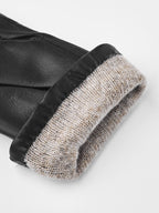 Kvist Leather Glove Black Viska Hestra