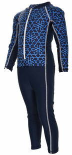 Laguna Sun Protection Suit Kids Navy - Lindberg