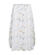 Laluna Kjol Dam Brilliant White W Golden Haze | Smilebutiken - Freequent