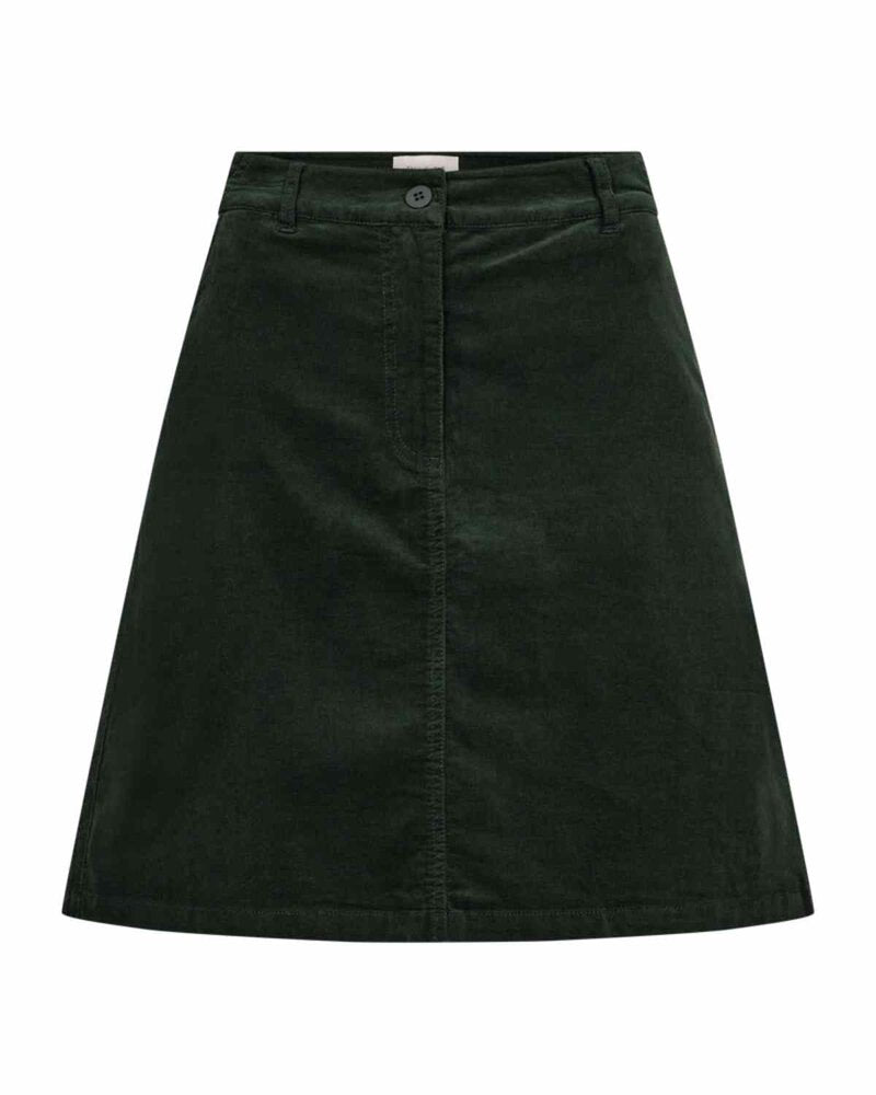 Lana Kort Manchester Skirt Women Deep Forest | Smilebutiken - Freequent