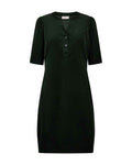 Lana Manchester Dress Women Deep Forest | Smilebutiken - Freequent
