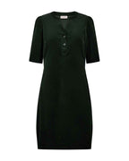 Lana Manchester Dress Women Deep Forest | Smilebutiken - Freequent