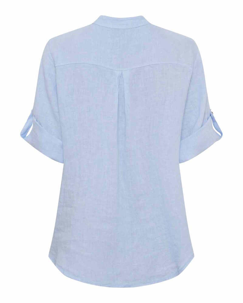 Larisa Linen Shirt Women Cielo Marta du Chateau | Smilebutiken - Marta du Chateau