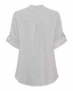 Larisa Linen Shirt Women Sabbia Marta du Chateau | Smilebutiken - Marta du Chateau