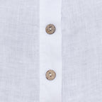 Larisa Linen Shirt Women White Marta du Chateau | Smilebutiken - Marta du Chateau