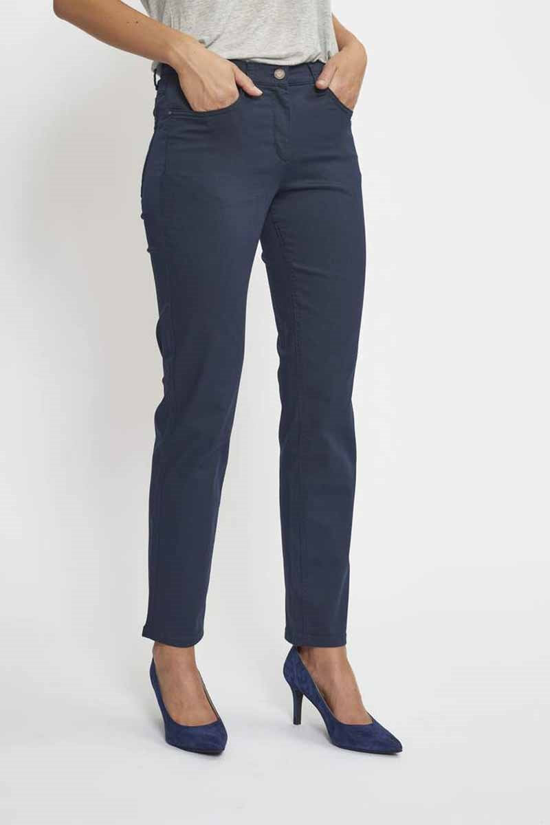 Charlotte SL Straight Fit Women Navy - LauRie