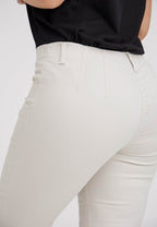 Kelly Regular SL Trousers Women Grey Sand LauRie