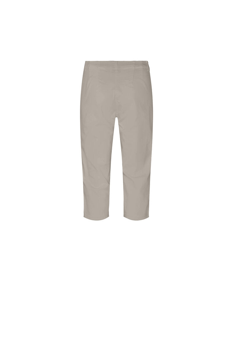 Kelly Regular SL Capri Trousers Women Grey Sand LauRie