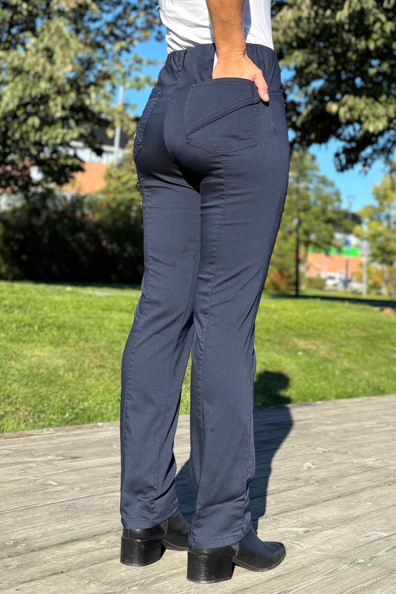 Rouge Slender SL Trousers Women Navy LauRie