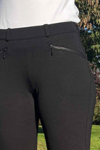 Rylie Regular SL Trousers Women Black Brushed LauRie