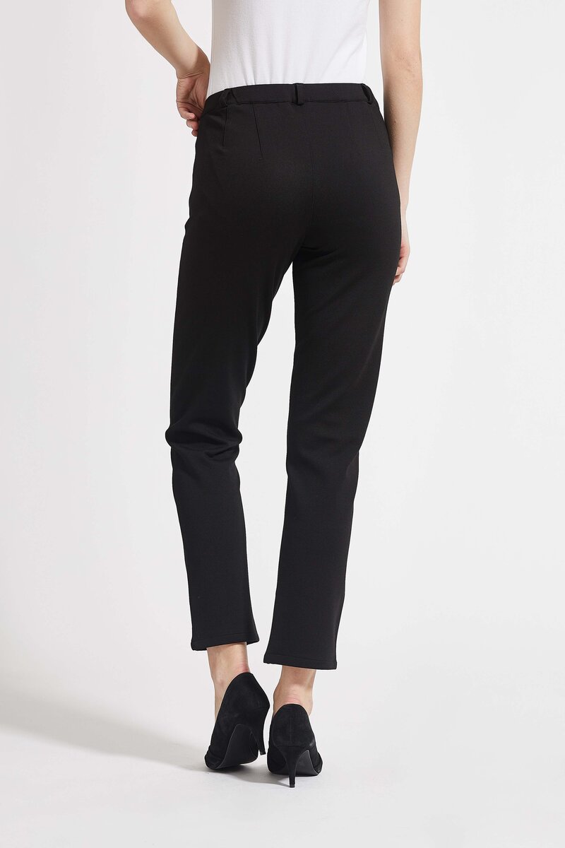 Rylie Regular SL Trousers Women Black Brushed LauRie