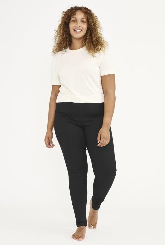 Serene ML Stretchjeans Dam Svart - LauRie