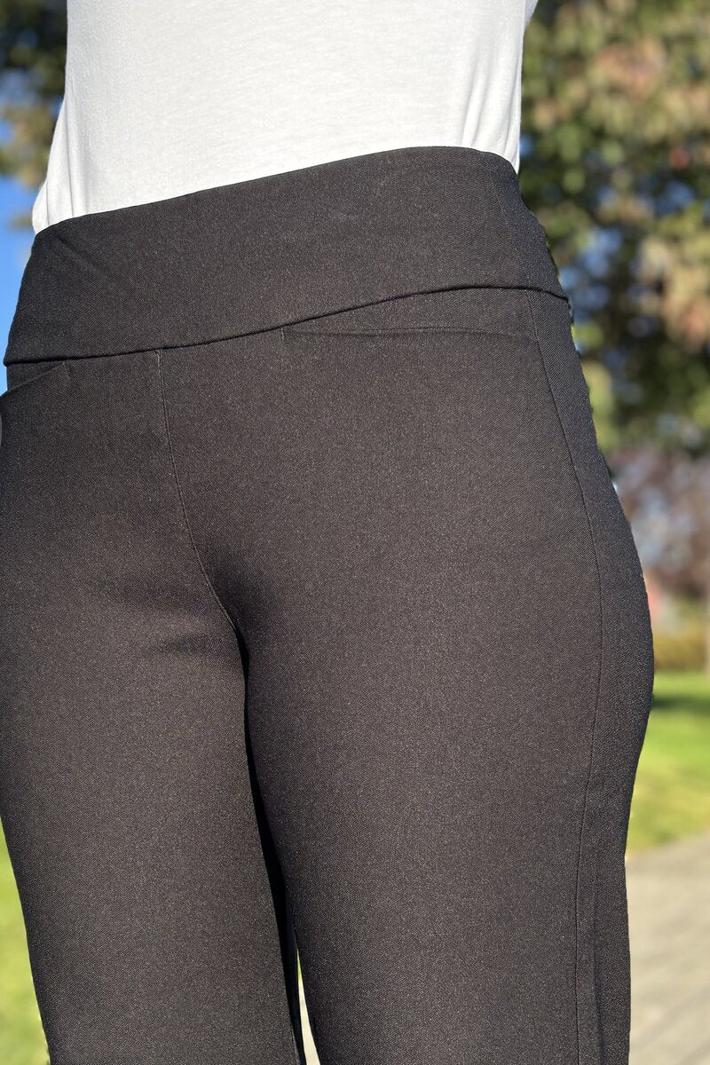 Thea Straight SL Byxa Dam Black  LauRie