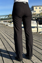 Thea Straight SL Byxa Dam Black  LauRie
