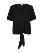 Lava Blus Med Knyt Dam Black | Smilebutiken - Freequent