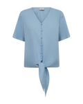 Lava Blus Med Knyt Dam Blue Bell | Smilebutiken - Freequent