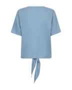 Lava Tie Blouse Women Blue Bell | Smilebutiken - Freequent