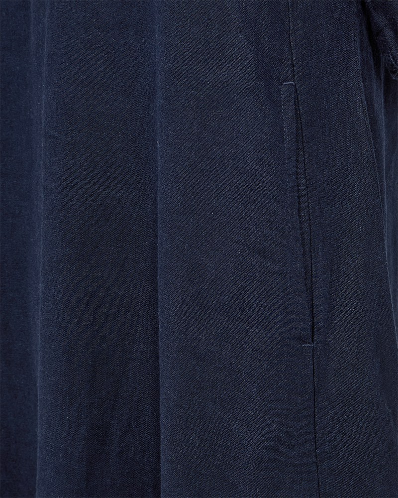 Lava Midi Dress Women Navy Blazer | Smilebutiken - Freequent