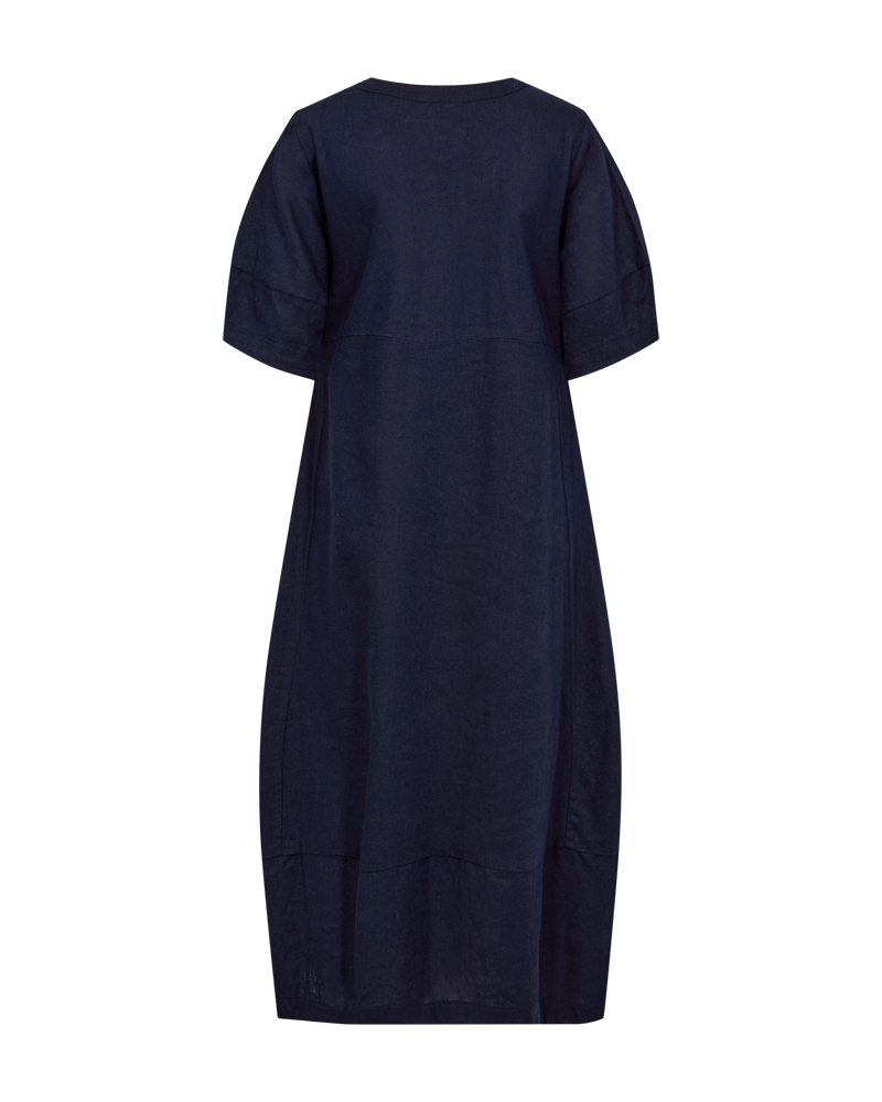 Lava Midi Dress Women Navy Blazer | Smilebutiken - Freequent