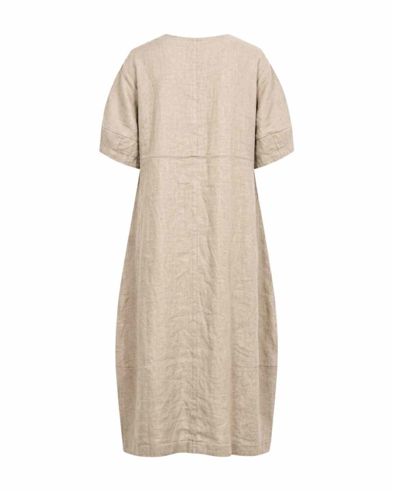 Lava Midi Dress Women Sand Melange | Smilebutiken - Freequent