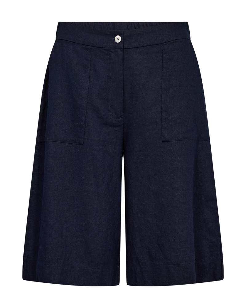 Lava Långa Vida Shorts Dam Navy Blazer | Smilebutiken - Freequent