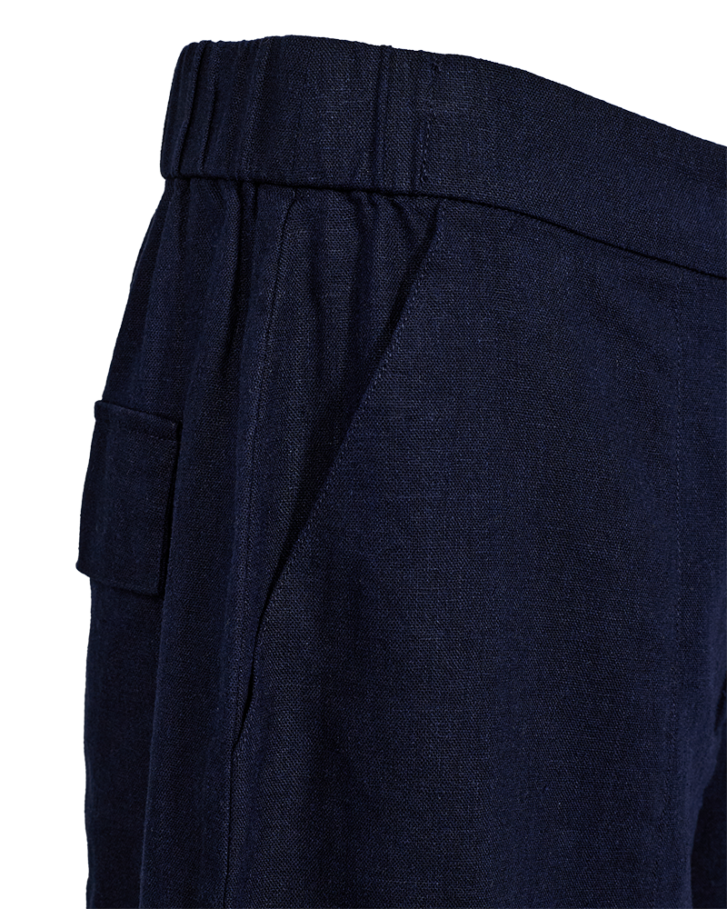 Lava Långa Vida Shorts Dam Navy Blazer | Smilebutiken - Freequent
