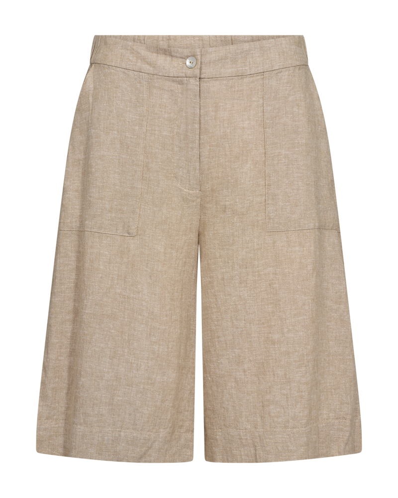 Lava Långa Vida Shorts Dam Sand Melange | Smilebutiken - Freequent