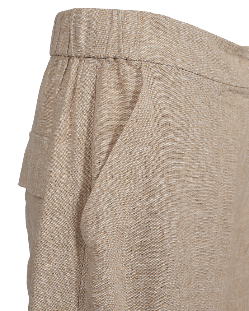 Lava Långa Vida Shorts Dam Sand Melange | Smilebutiken - Freequent