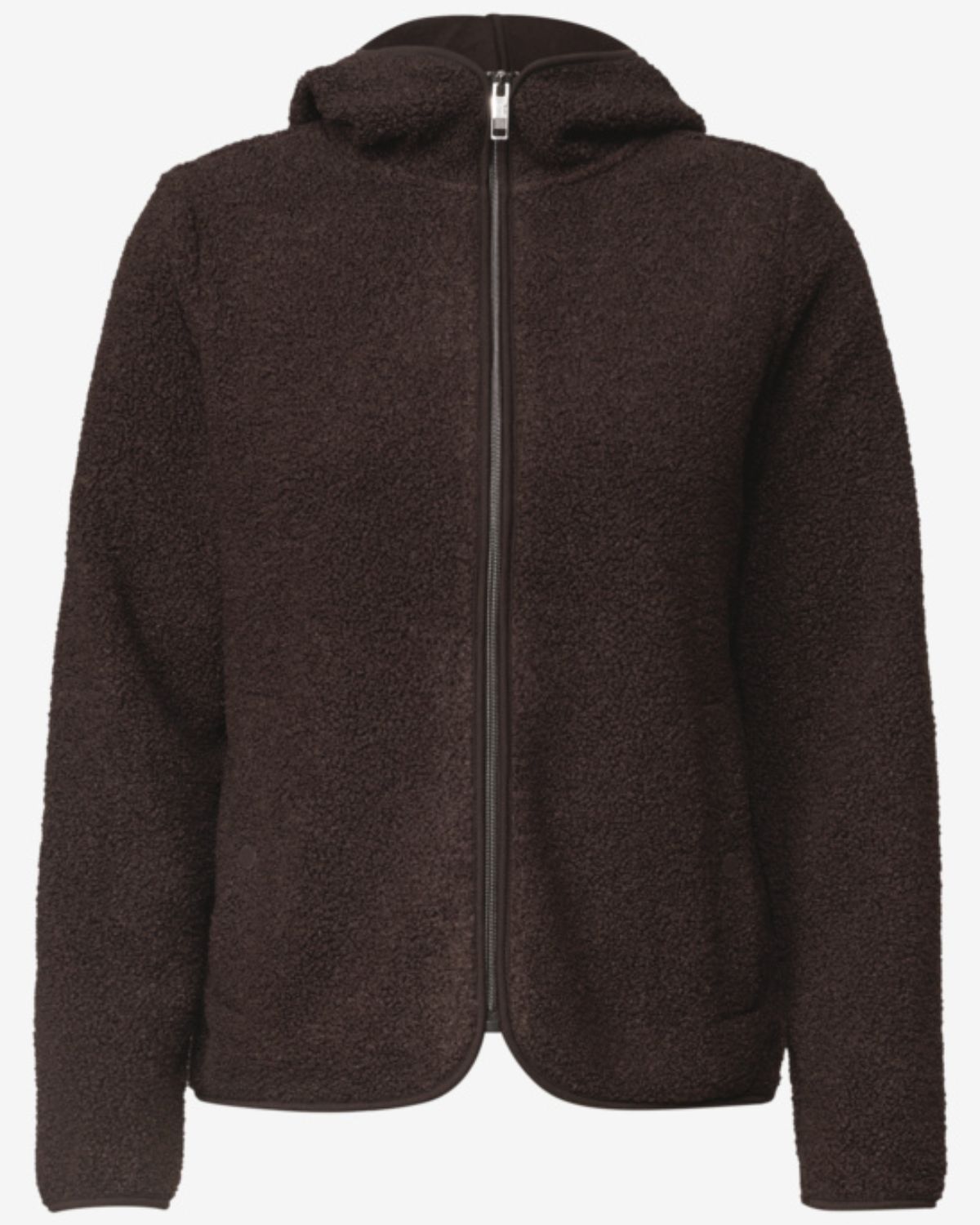 Lenora Teddyjacka Dam Brun Truffle Brown | Silebutiken - Cecil