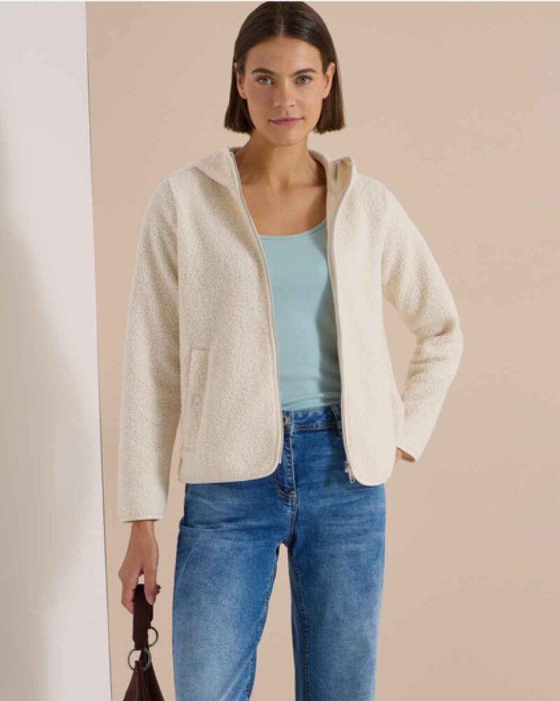 Lilith Pilejacka Dam Teddy Vanilla White | Smilebutiken - Cecil
