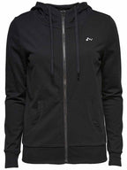 Lina Sweat Zip Hoodie Svart Dam - ONLY PLAY