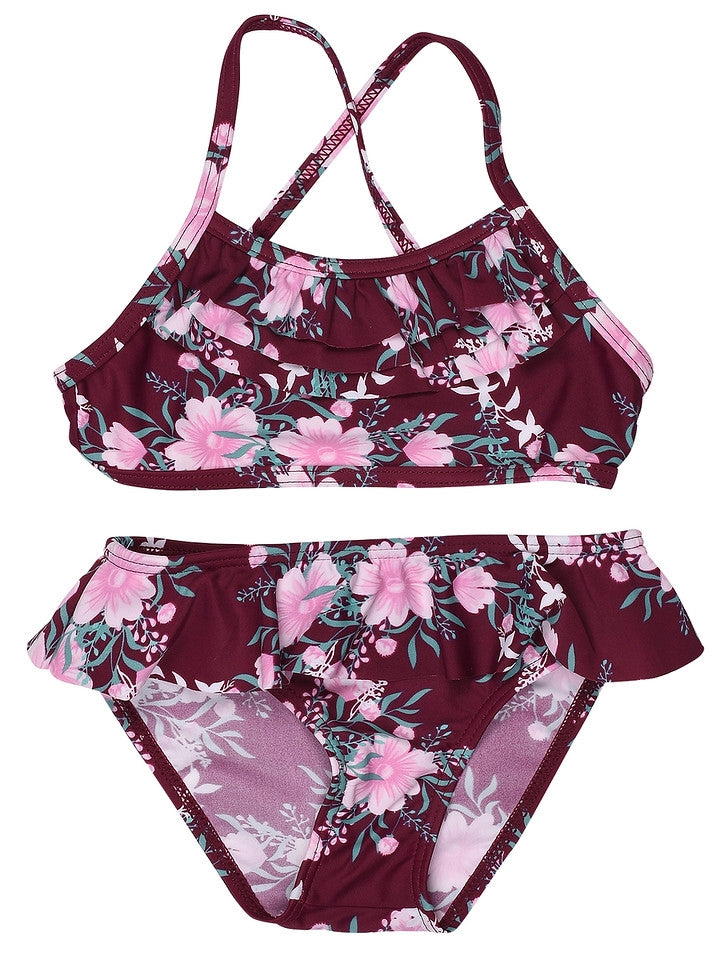 Adrienne Bikini Kids Burgundy - Lindberg