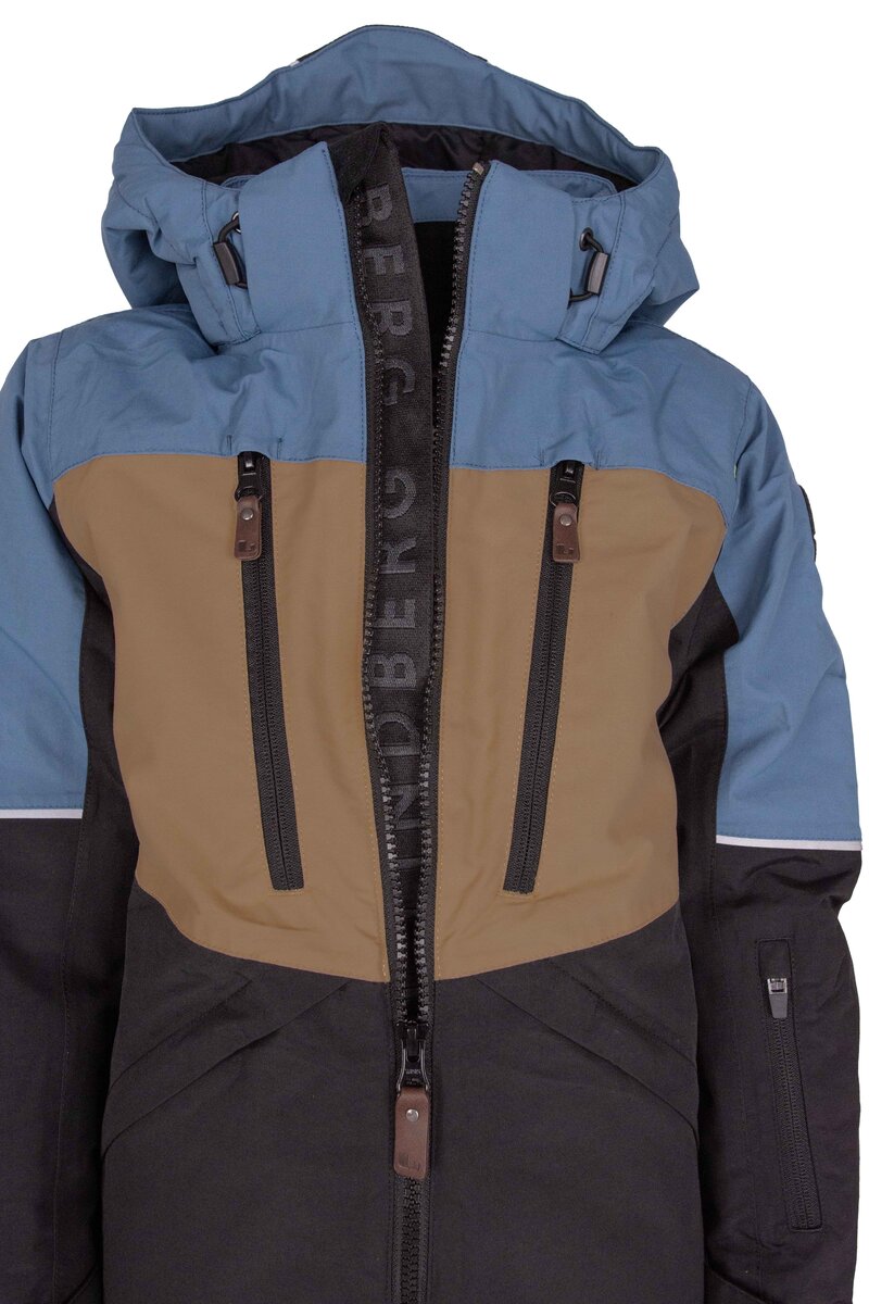 Alpine Vinterjacka Barn & Junior Blue Black Lindberg