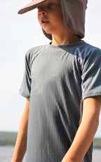 Aten T-shirt Solskydd Barn Goblin Blue Lindberg