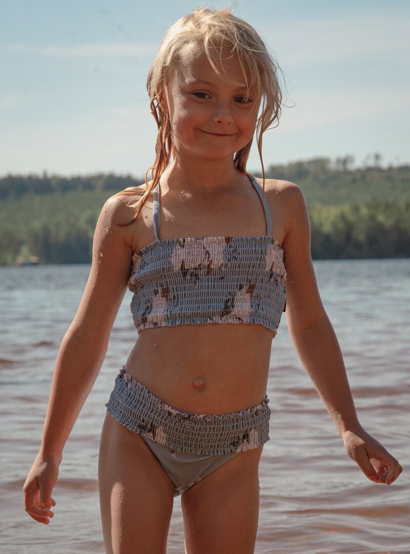 Ayla Bikini Barn & Junior Light Blue Lindberg