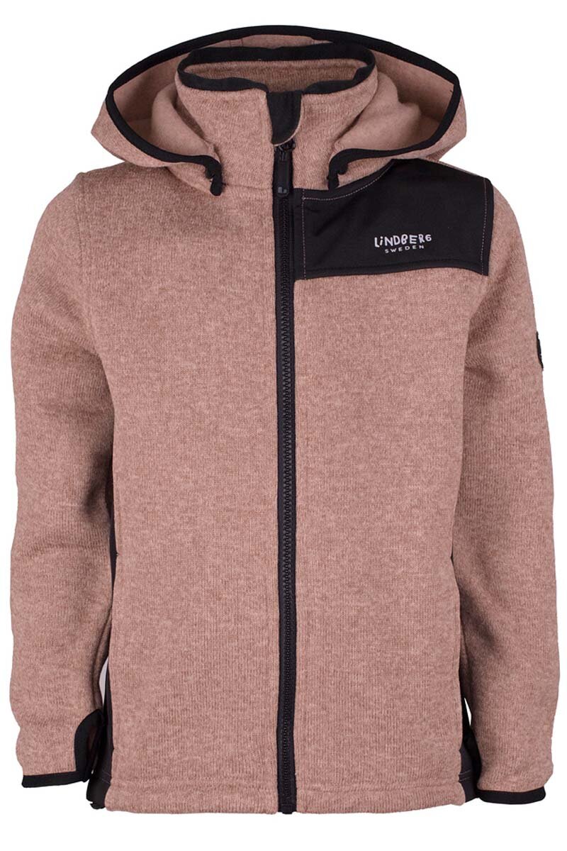 Bormio Fleecejacka Barn & Junior Blush Lindberg