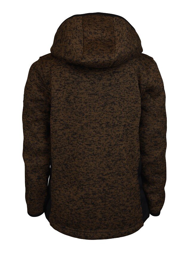 Bormio Fleecejacka Barn & Junior Dark Brown - Lindberg