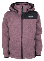 Bormio Fleece Jacket Kids & Junior Dusty Mauve Lindberg