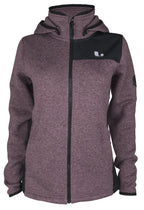 Bormio Fleece Jacket Women Dusty Mauve Lindberg