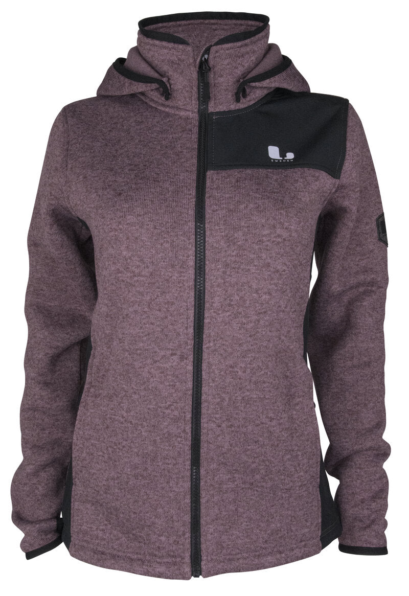 Bormio Fleecejacka Dam Dusty Mauve  Lindberg